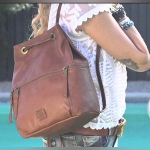 The Sak Camino Leather Boho Backpack Bag